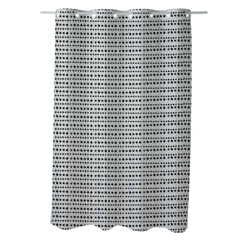 Levasseur Gotam rideau de douche 180x200 blanc polyester