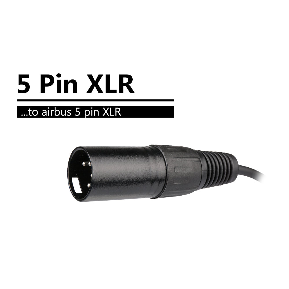 R Spider Wireless Headset Adapter adaptateur GA vers Airbus XLR 5