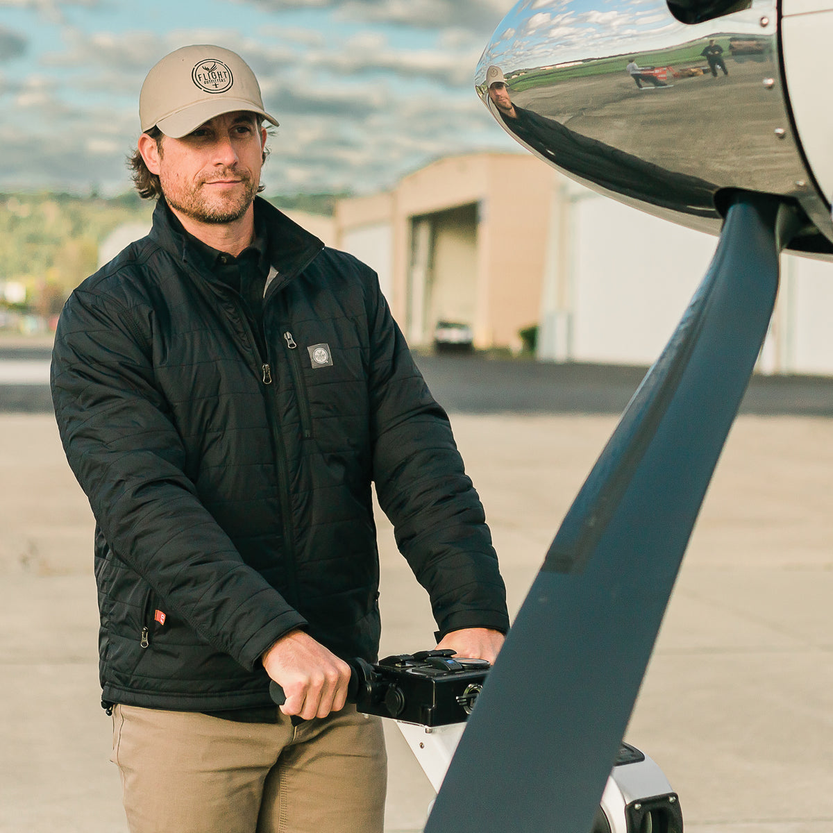 Flight Outfitters Airfoil Jacket veste pilote matelassée