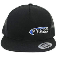 Rugged Air casquette snapback noire logo brodé trucker