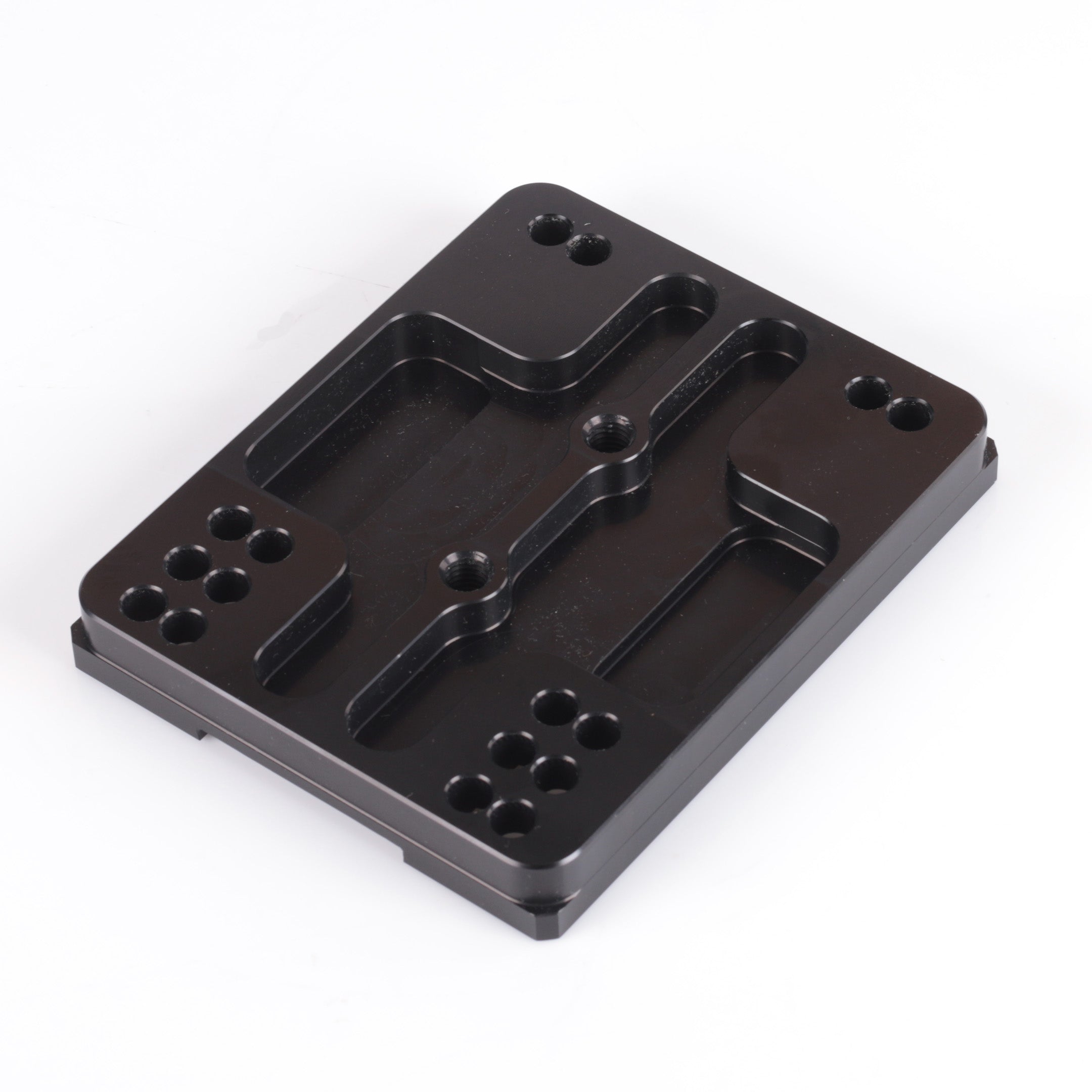 Radne platine moteur plate réglable alu noire kart