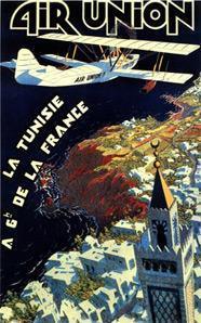 La Boutique du Pilote 467 Air Union affiche 63x100 cm Air France