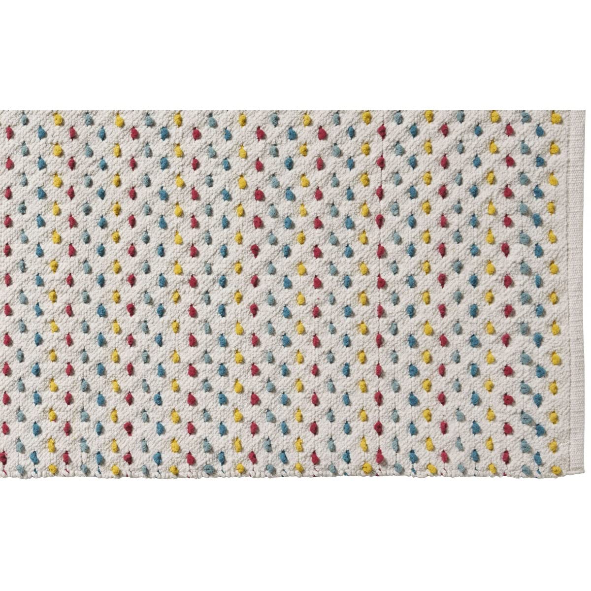LEVASSEUR Tapis de Bain Coton Chenille Écru 60x120cm Doux