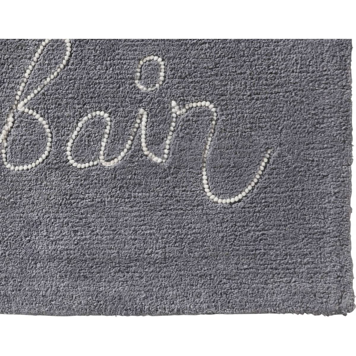 Levasseur Le Bain Tapis de Bain Gris 50x80cm Coton