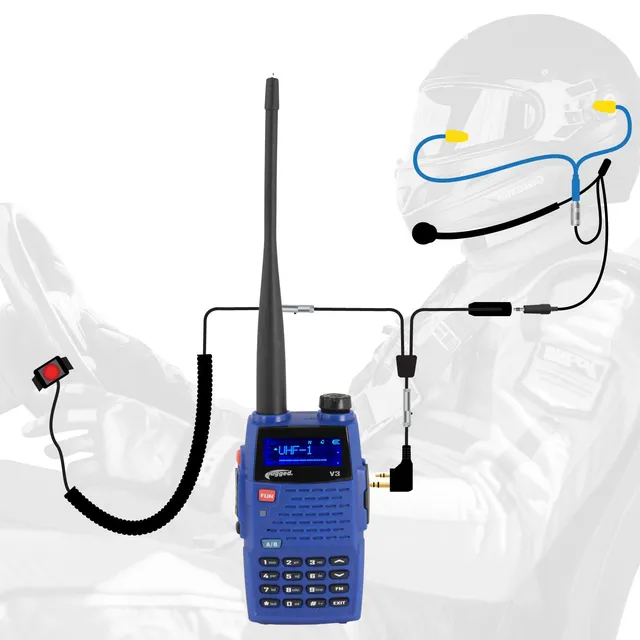 Rugged Air IMSA V3 kit communication pilote analogique VHF UHF