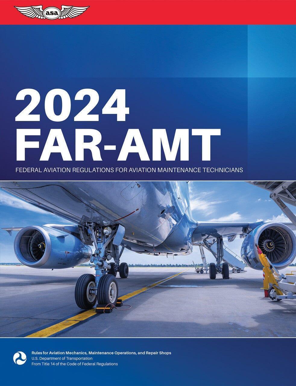 ASA FAR-AMT 2024 Livre maintenance aéronautique FAA