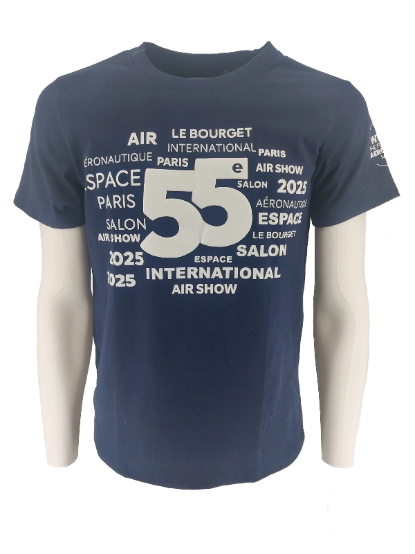 SIAE 2025 T-Shirt Adulte Bleu taille M salon Bourget