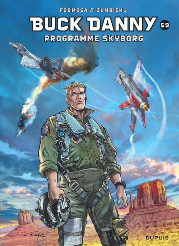 Buck Danny Tome 59 Programme Skyborg BD Dupuis 48 pages