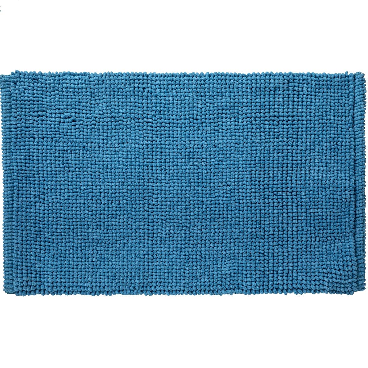 Levasseur Bali Tapis de bain 50x80cm bleu polycoton