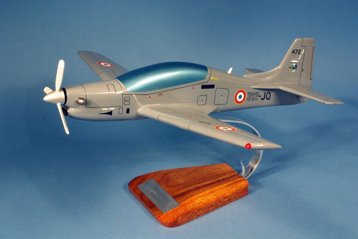 Embraer 312F Tucano DV 05/312 maquette bois 1/24