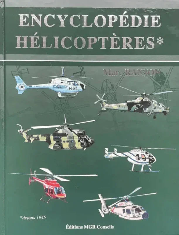 La Boutique du Pilote Encyclopédie Hélicoptères livre Marc Ranjon