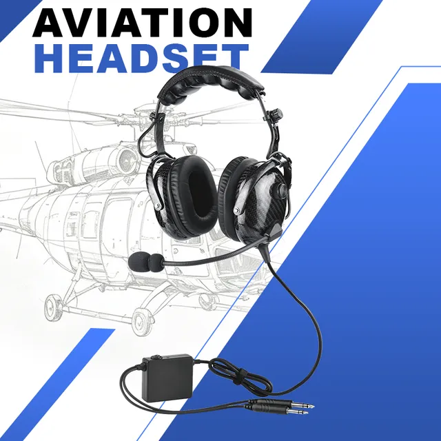 R Spider Wireless Aviation Headset casque ANR carbone GA