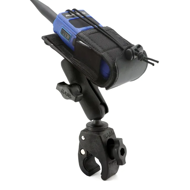 Rugged Air RAM support radio portable moto guidon