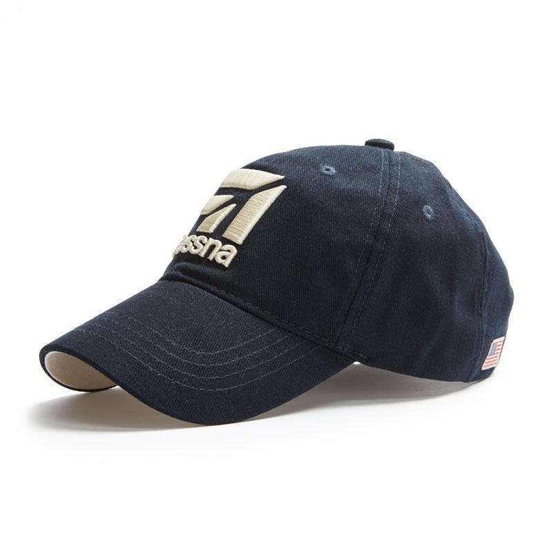 Cessna Navy casquette bleu marine logo brodé