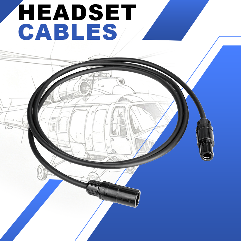 R Spider Wireless Headset Adapter rallonge Lemo 6-pin 5 pieds