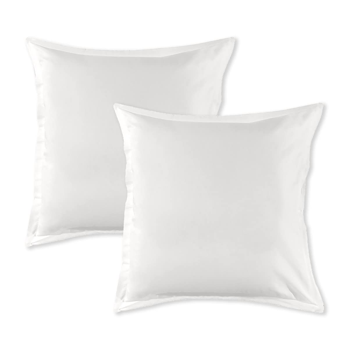 LEVASSEUR Linge de lit Lot 2 taies oreiller coton blanc 64x64cm