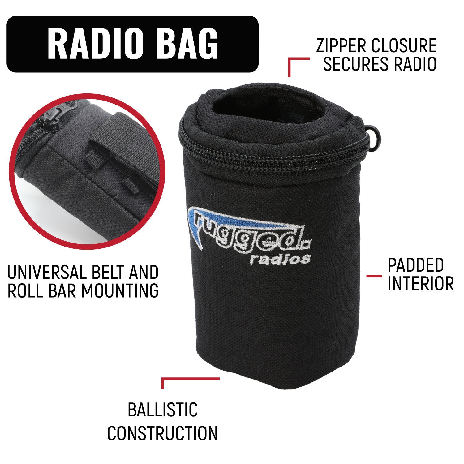 Rugged Air IMSA V3 kit communication pilote analogique VHF UHF