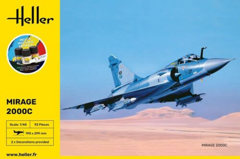 La Boutique du Pilote Heller Mirage 2000C maquette 1/48 starter