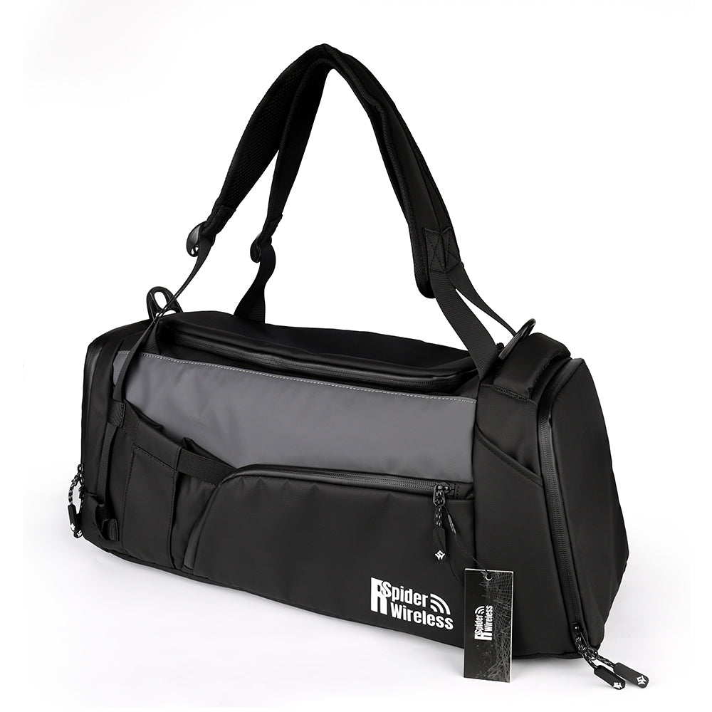 R Spider Wireless Aviation Bag sac pilote noir casque