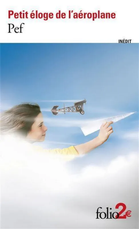 Folio Petit éloge de l'aéroplane livre aviation Pef 128 pages