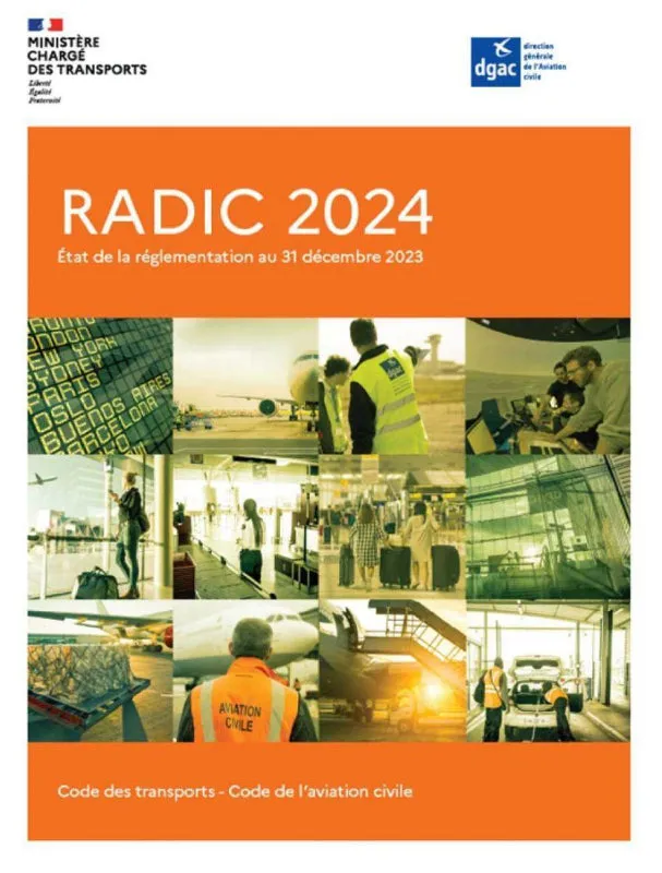 SIA RADIC 24 recueil aviation civile arrêtés et circulaires