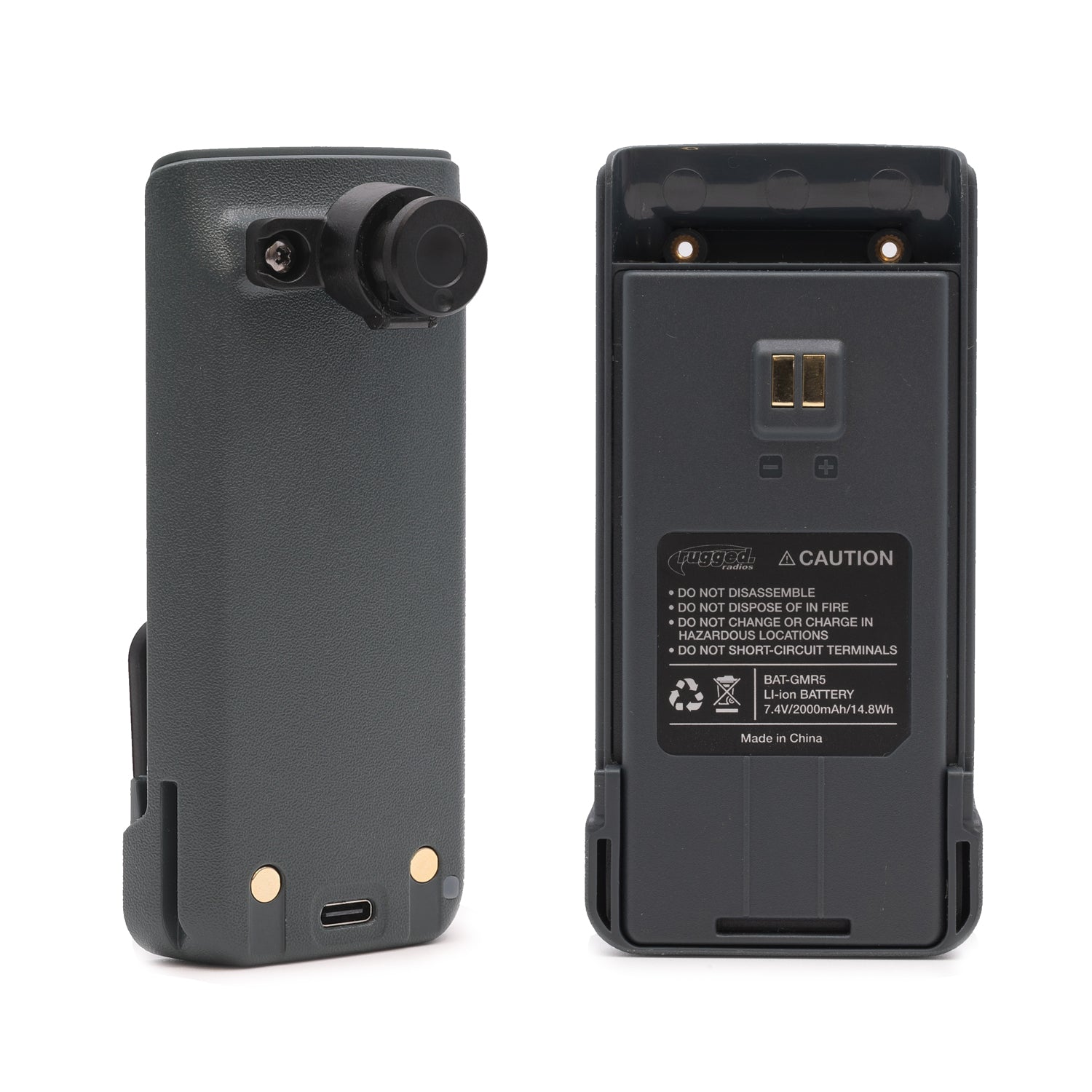 Rugged Air GMR5 Batterie rechange talkie 2000mAh gris