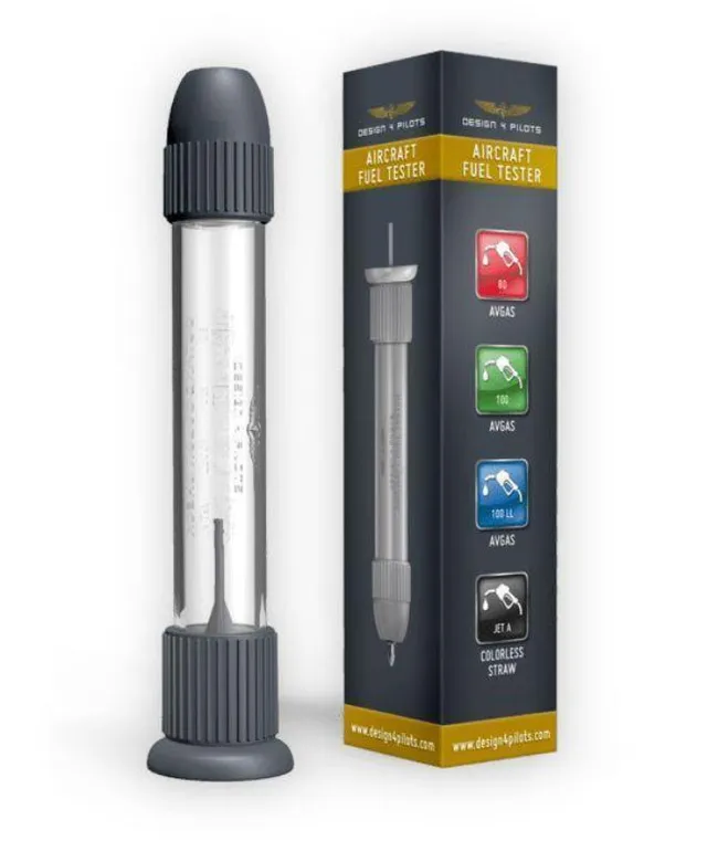 Design4pilots testeur carburant avion eau pollution