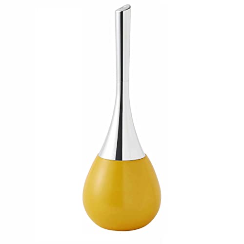LEVASSEUR Goutte brosse WC porcelaine jaune avec pot