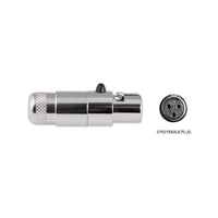 Rugged Air TA3FL connecteur mini XLR femelle 3 broches