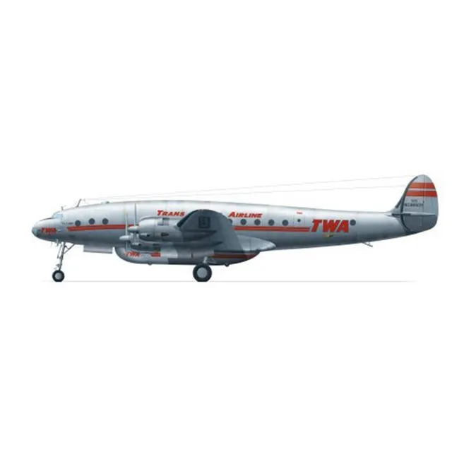 La Boutique du Pilote Trans Airline L-749 TWA maquette plastique 1/144