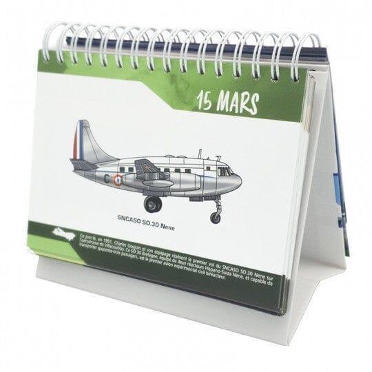 La Boutique du Pilote Calendrier Aéronautique Perpétuel Cépaduès