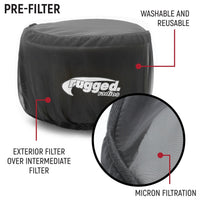 Rugged Air kit pré-filtre double MAC Air pumper casque