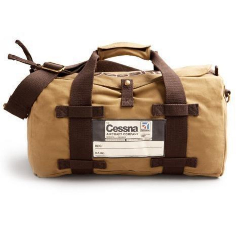 Red Canoe Cessna sac de vol coton Tan 44,5 cm