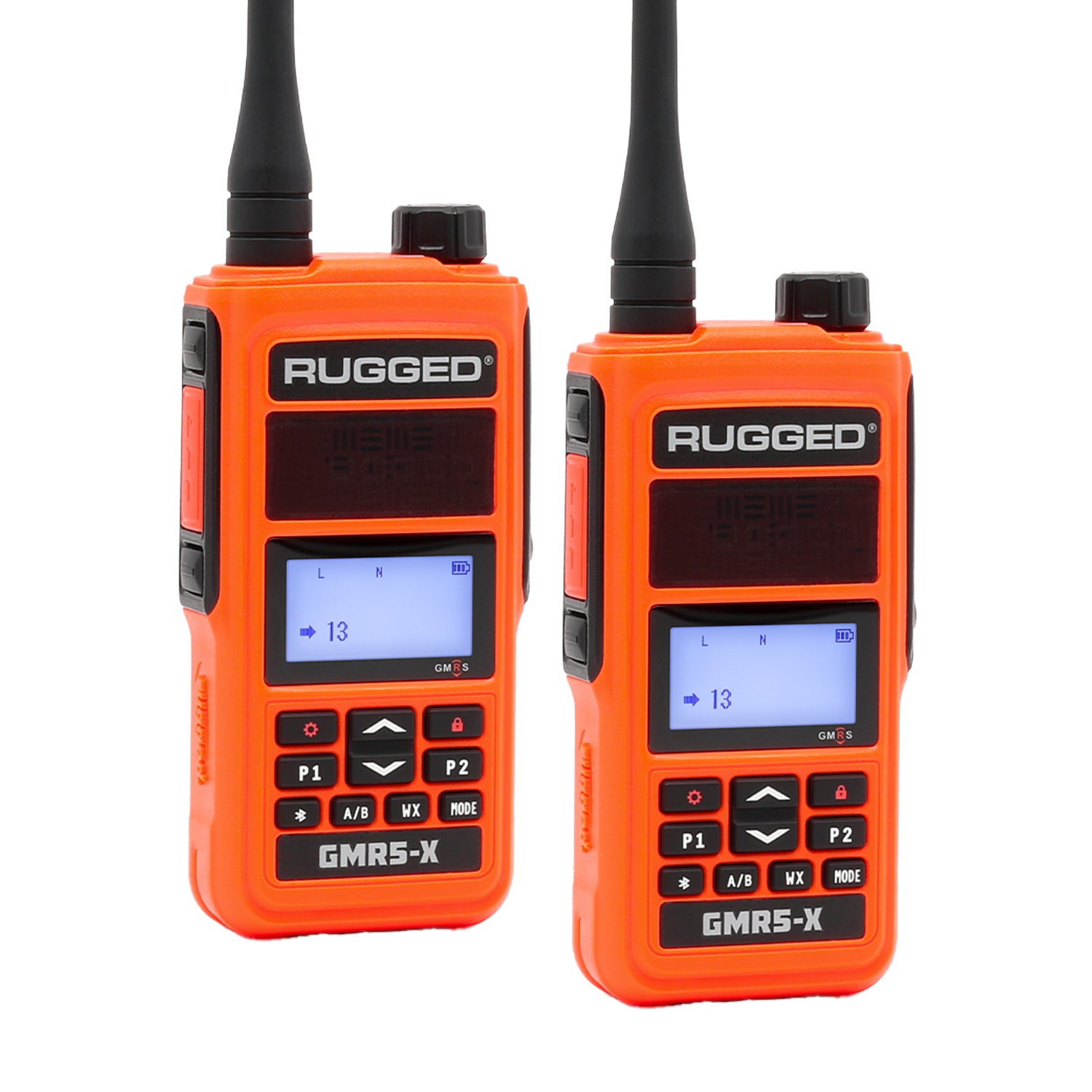 Rugged Air GMR5-X talkie walkie GMRS 5W gris lot 2