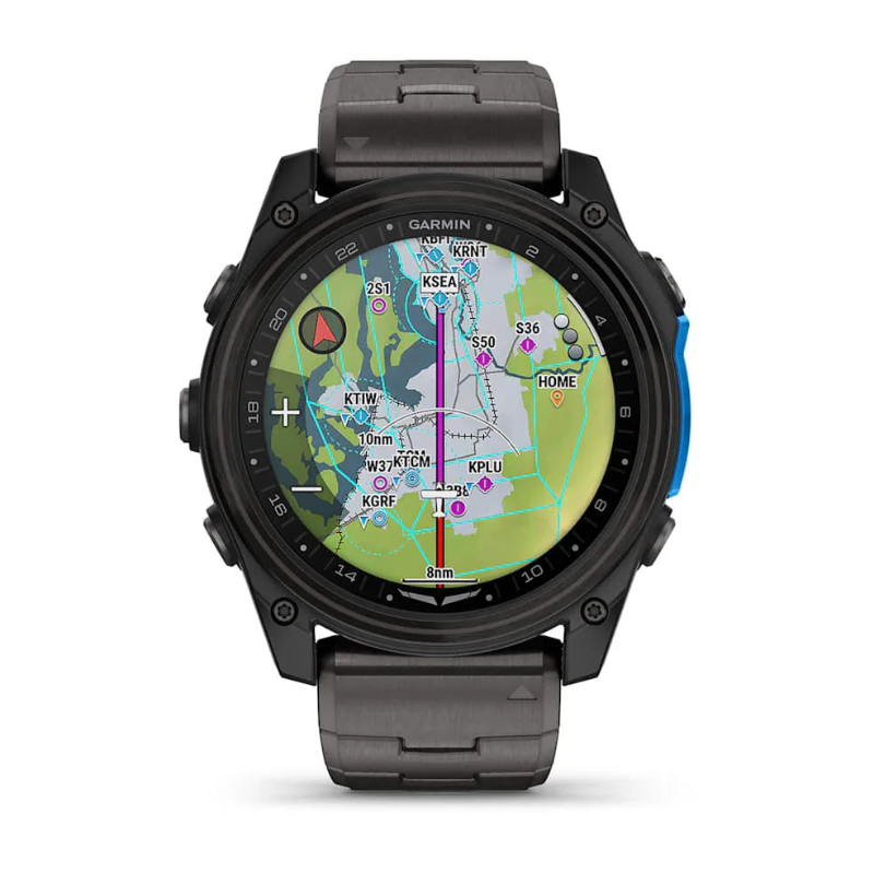 Garmin D2 Mach 2 51mm montre aviateur connectée titane AMOLED