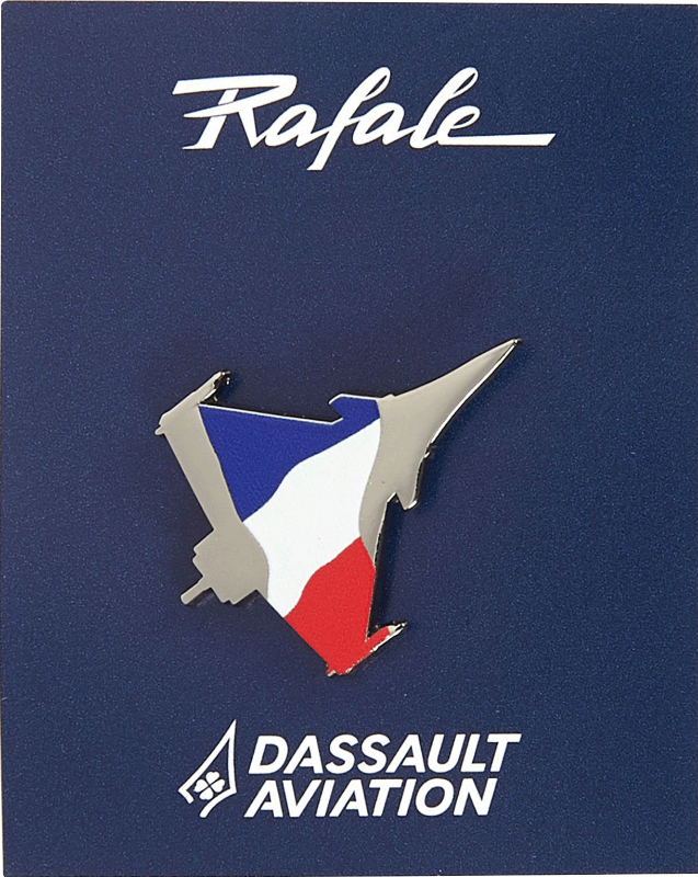 La Boutique du Pilote Rafale France pin's Dassault 22x30mm