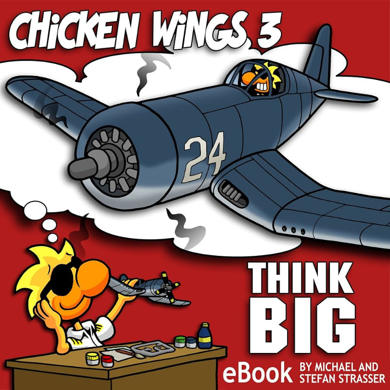 Chicken Wings tome 3 Think Big livre aviation anglais
