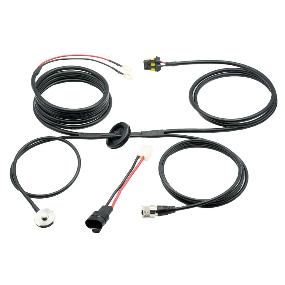 Rugged Air Accessory Mounts Faisceau Alimentation Antenne Jeep JL JT