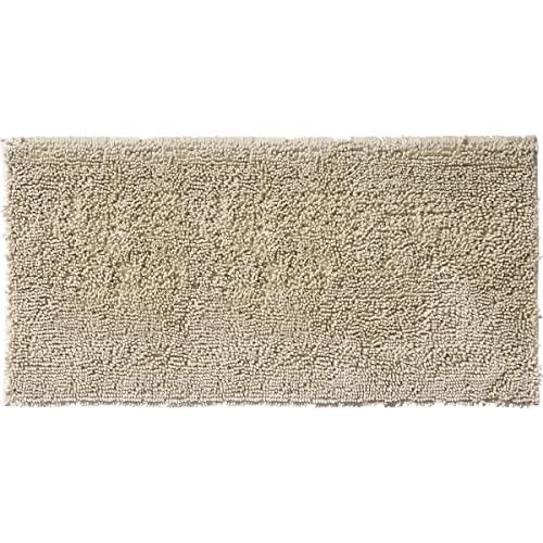 Levasseur Shiny Tapis de Bain Fil Doré Ivoire 50x80 Chenille Déco