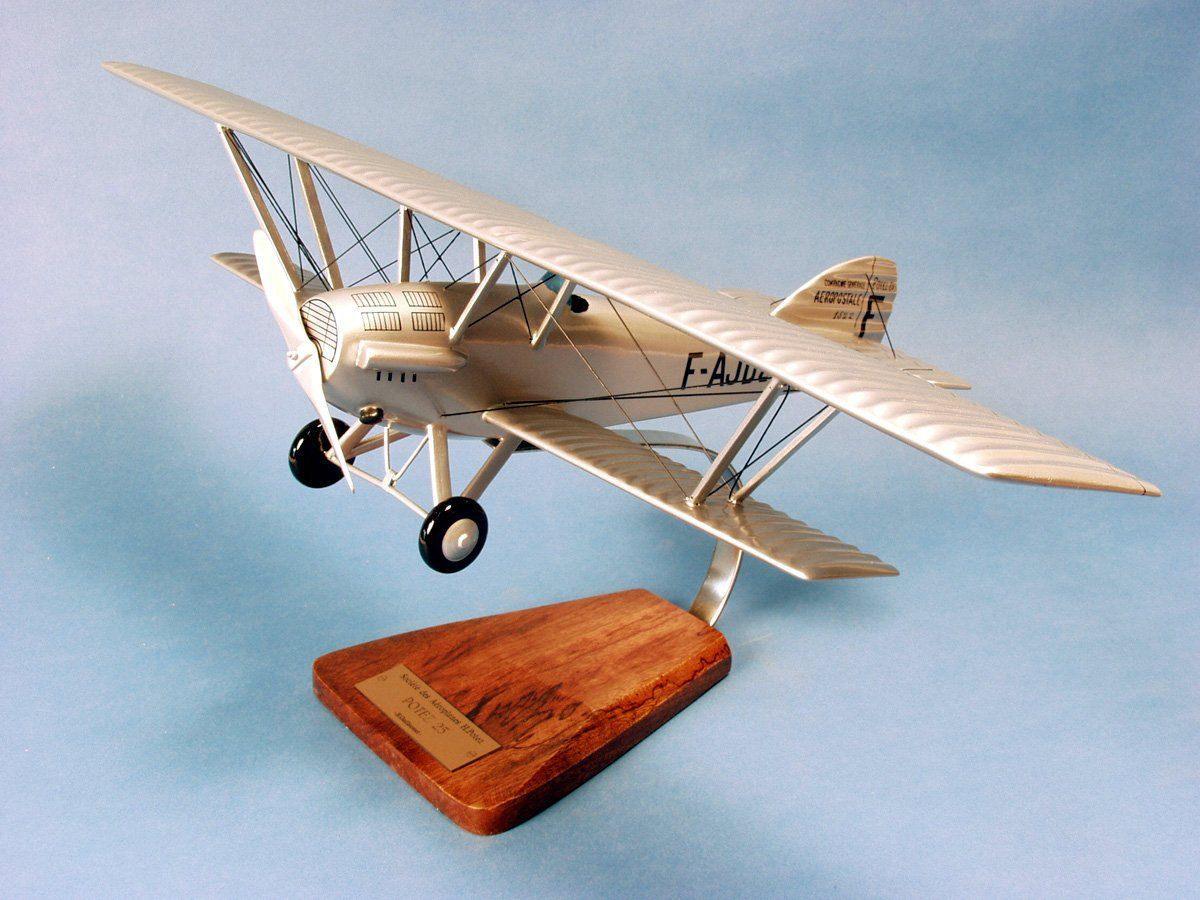 Maquette Potez 25 TOE Aéropostale F-AJDZ bois 1/24