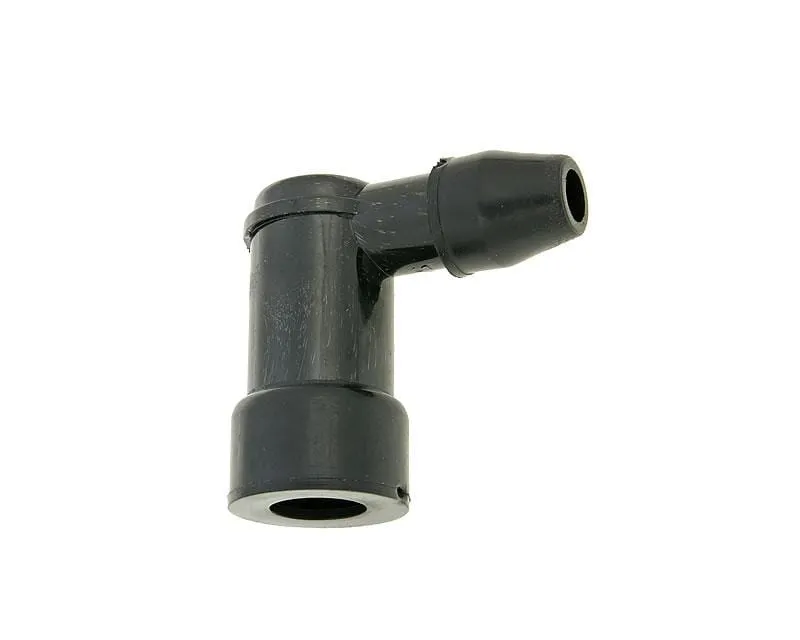 Radne Antiparasite 90° court noir universel bougie