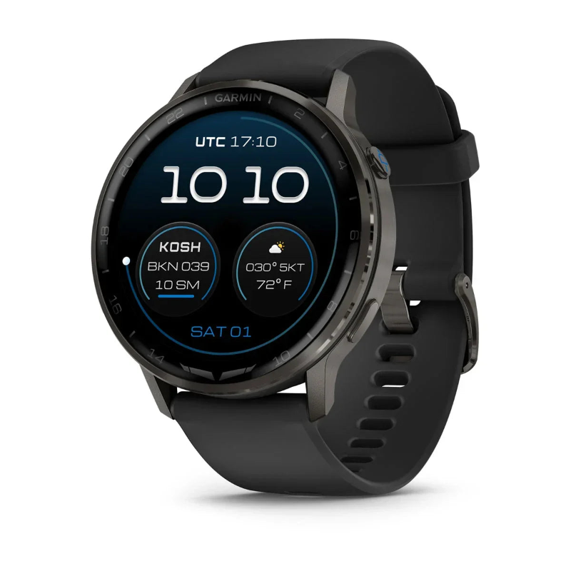 Garmin D2 Air X15 noire montre aviateur connectée GPS 45 mm