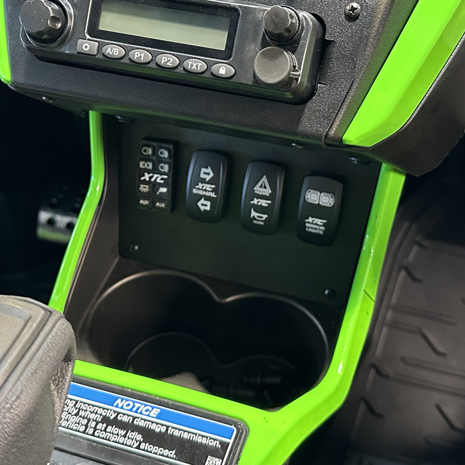 Rugged Air UTV Mounts panneau inférieur Kawasaki Teryx4 Teryx5 H2