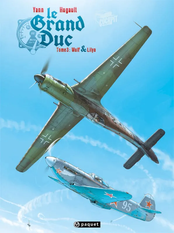 La Boutique du Pilote Le Grand Duc Tome 3 Wulf & Lilya BD aviation