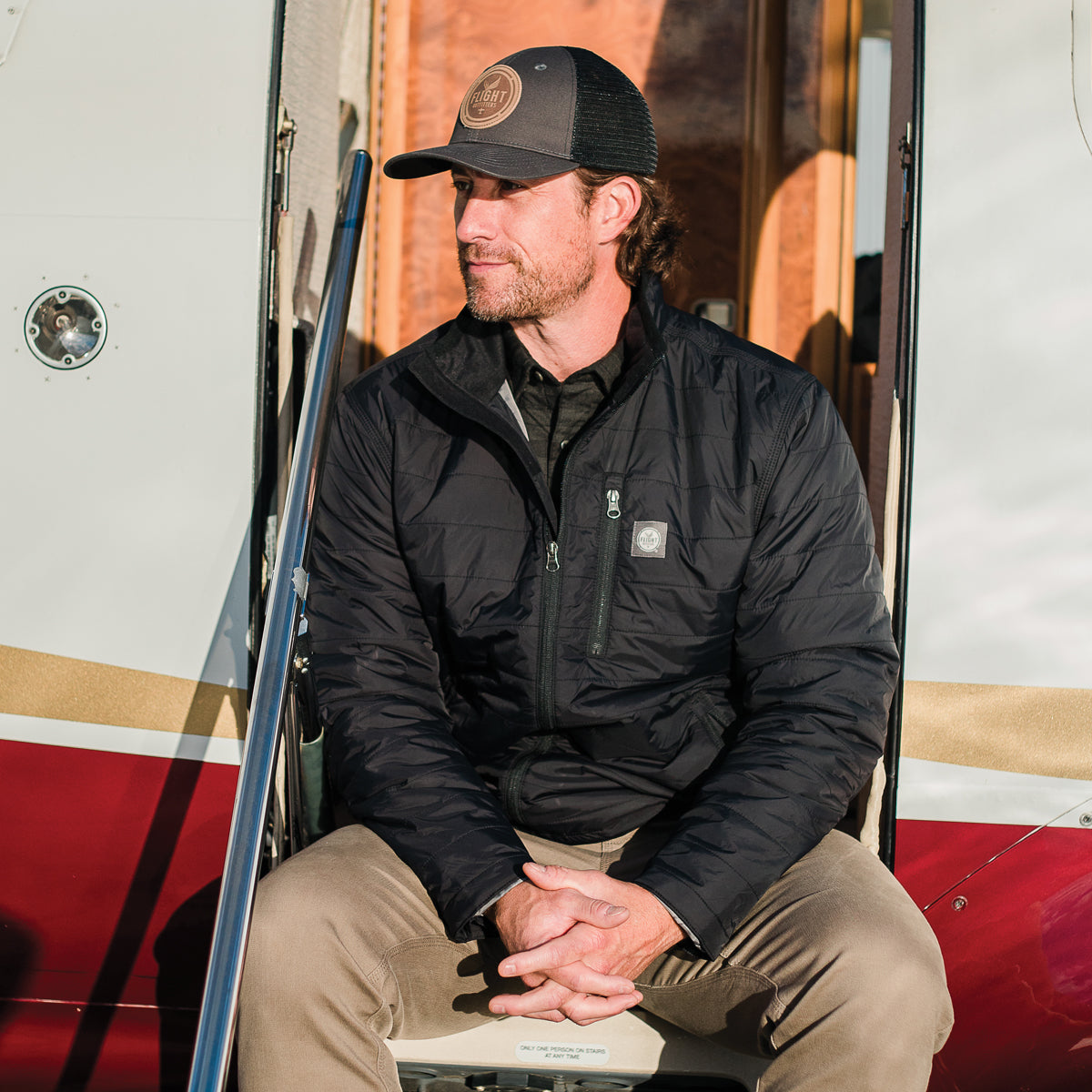 Flight Outfitters Airfoil Jacket veste pilote matelassée