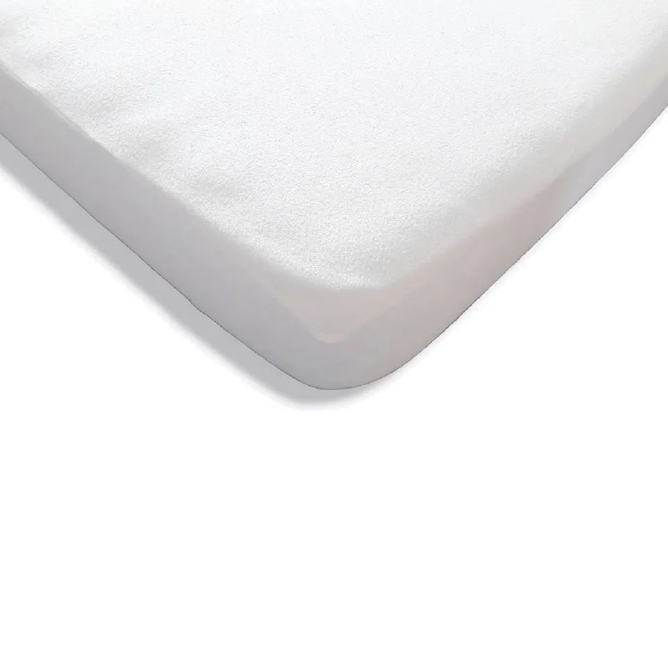 LEVASSEUR Protège-Matelas Coton Blanc Drap-Housse 130x200cm