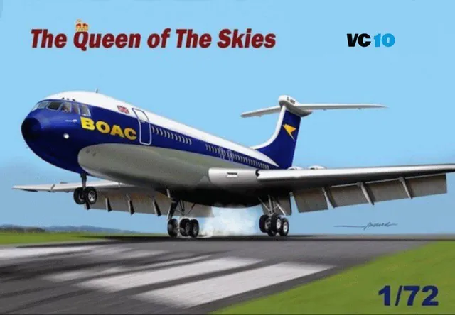 La Boutique du Pilote Queen of the Skies VC10 Maquette 1/72
