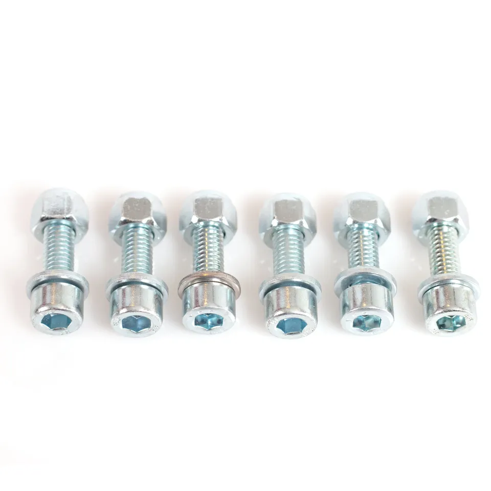 Radne Sprocket Kit 6 vis couronne avec écrous kart