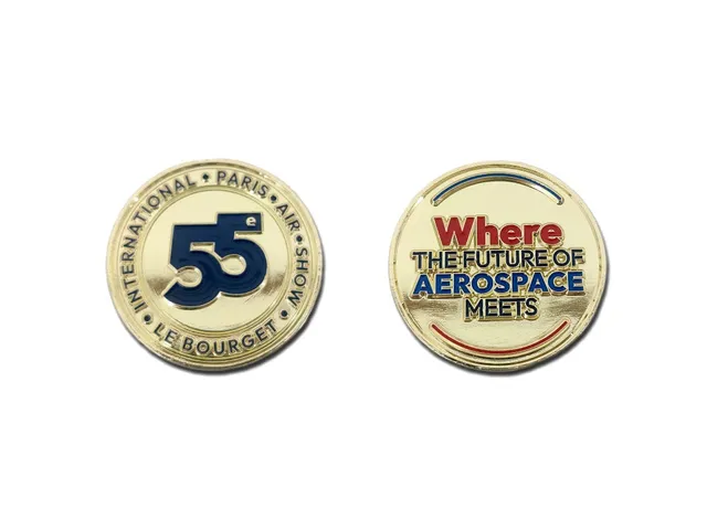 SIAE Challenge Coin 2025 médaille aviation édition Bourget
