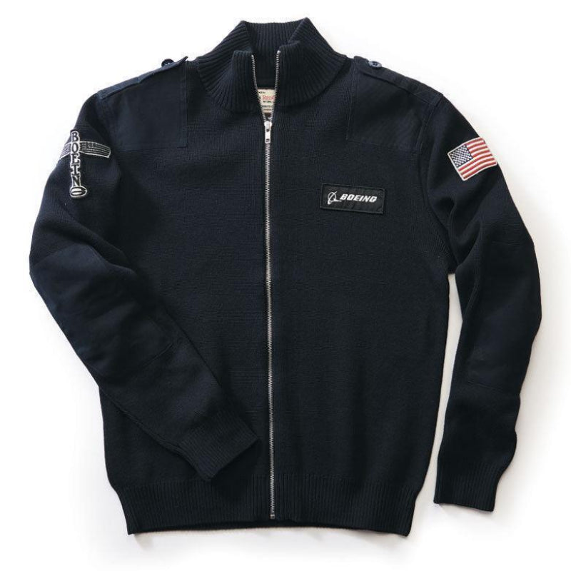 Red Canoe Boeing Cardigan de Vol pull coton taille M
